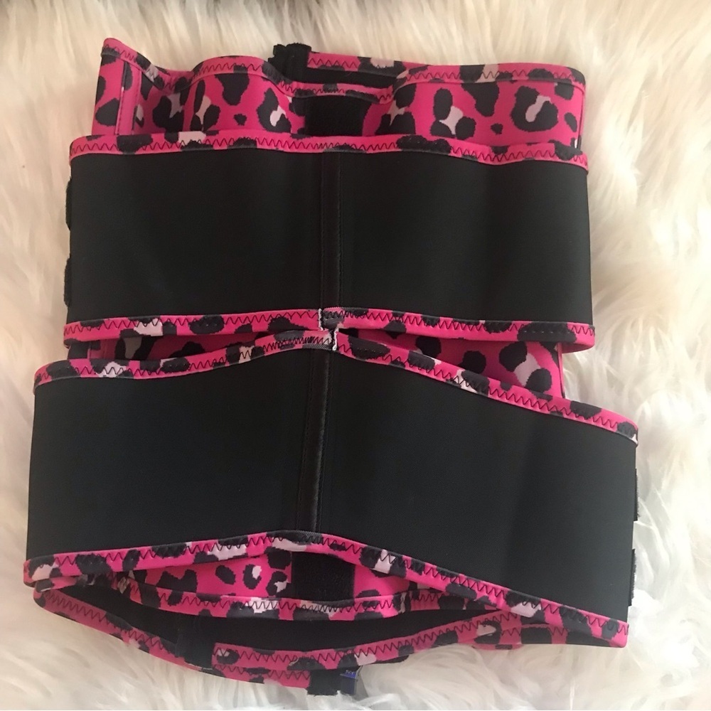 Dazzle Dolls Leopard Print Waist Trainer – Adjustable Compression Belt - Picture 5 of 5